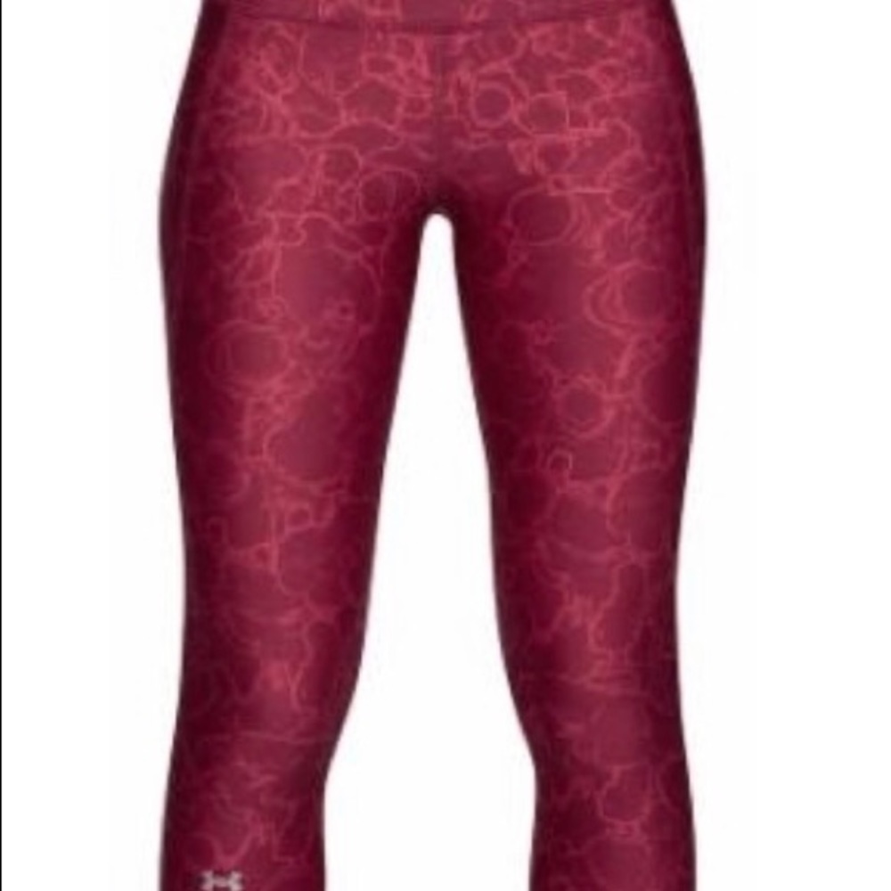 Under Armour Impulse Pink Fly Fast Heat Gear Capri